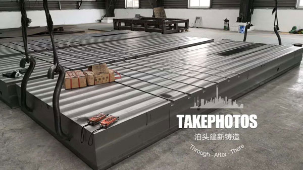 鑄鐵平臺的生產工序